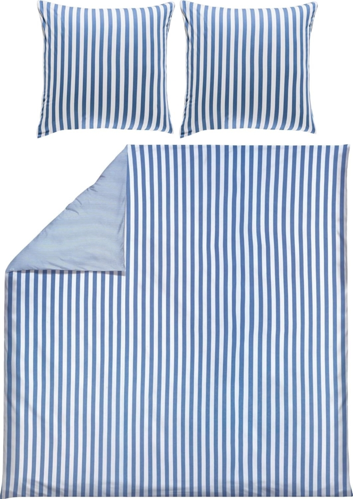 Erwin Müller Bettwäsche Wendebettwäsche, Jersey, 3 teilig, Single-Jersey Streifen Bild 1