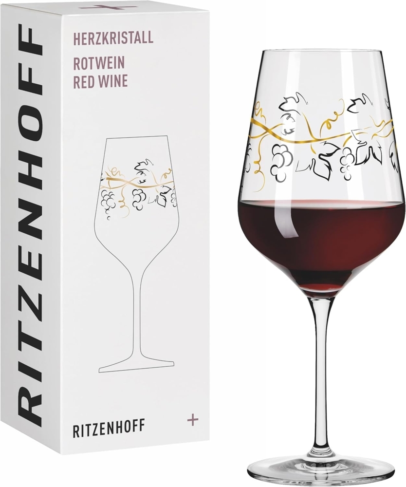 Ritzenhoff 3001012 Rotweinglas #12 HERZKRISTALL V. Rea 2025 Bild 1