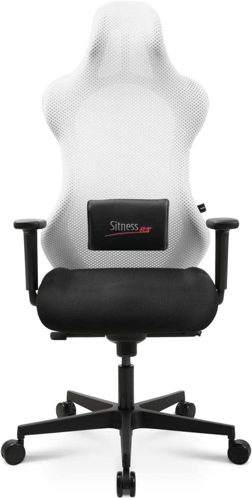 Topstar Sitness RS Sport Gamingstuhl, Kunststoff, Weiss/schwarz, One Size Bild 1