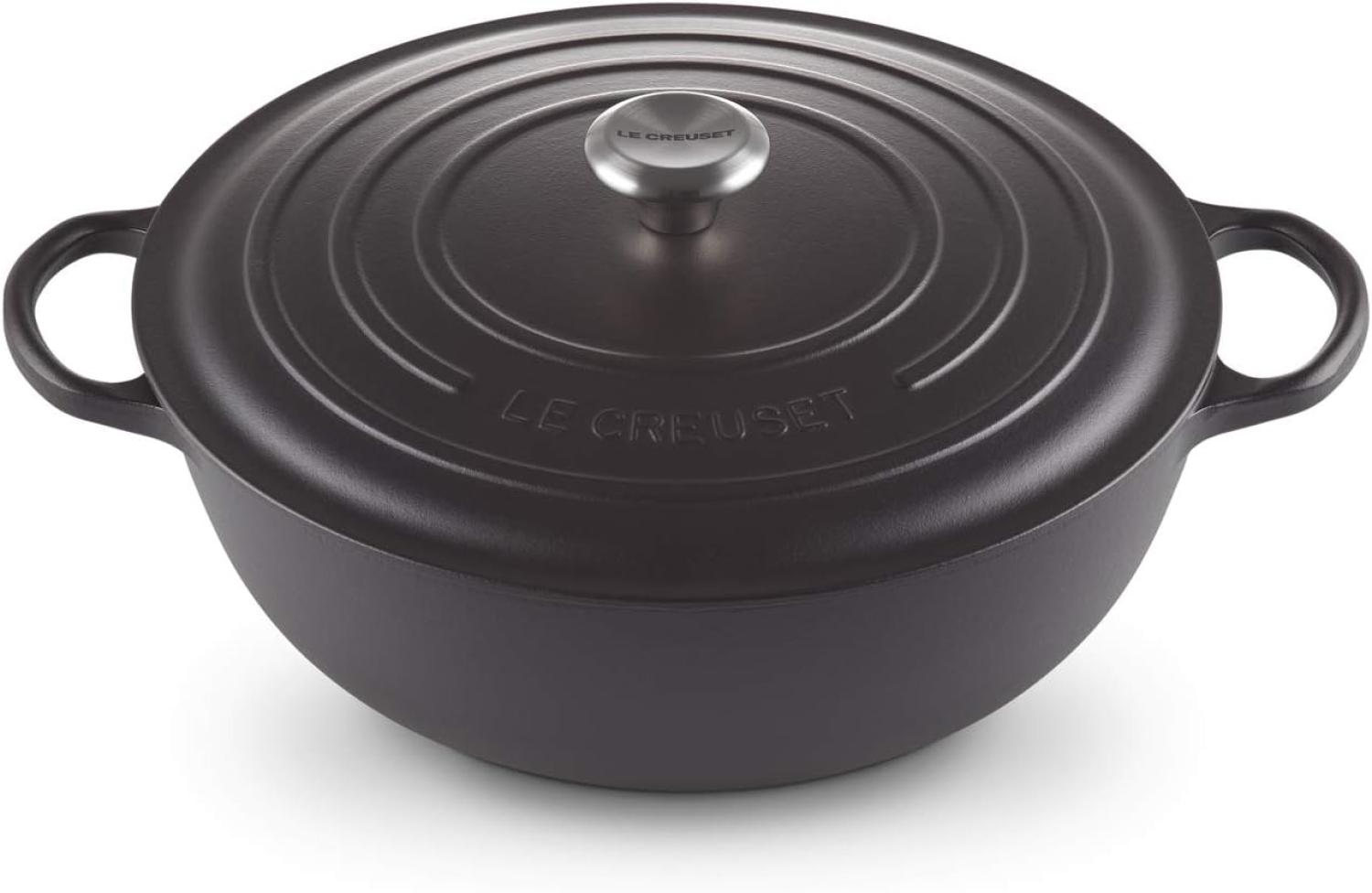 Le Creuset La Marmite Signature 26 cm Schwarz - 25 bis 28 cm - Schwarz Bild 1