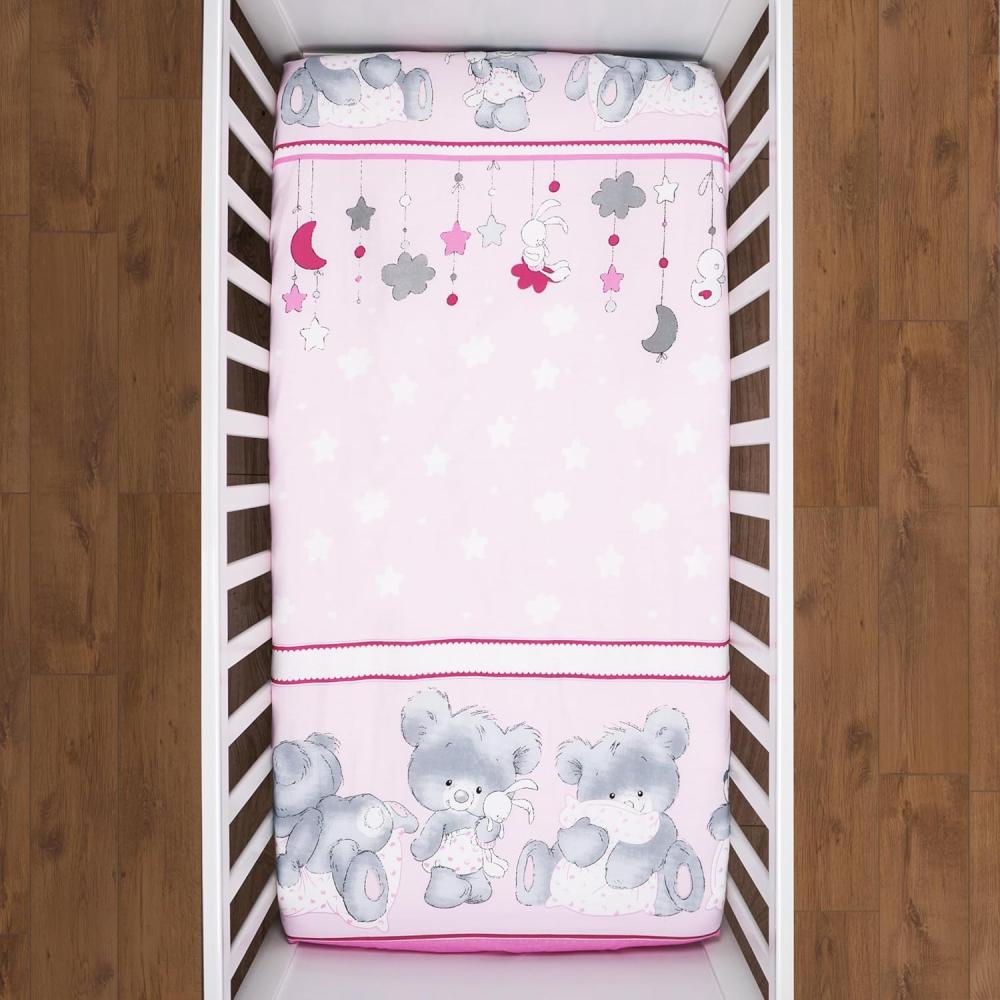 Spannbetttuch für Babybett, 60 x 120 cm, Baumwolle, Eulen-Design, Muster 22 Bild 1