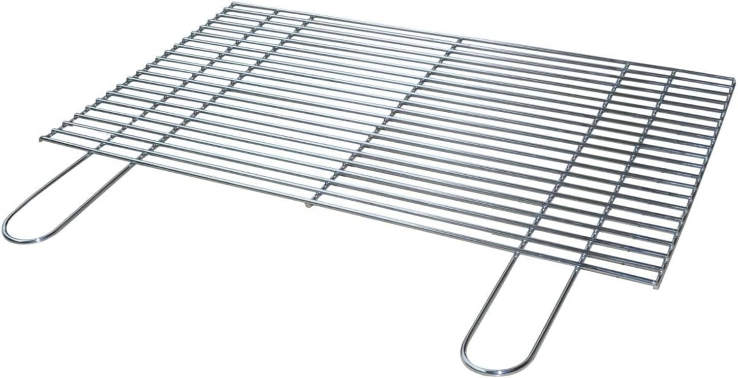 TrendLine Grillrost Edelstahl 67 x 40 cm viereckig verchromt Grill Rost Bild 1