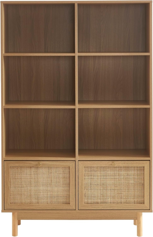 BAÏTA - Bibliothek Helena (100 cm, Eiche und Cannabo) Bild 1