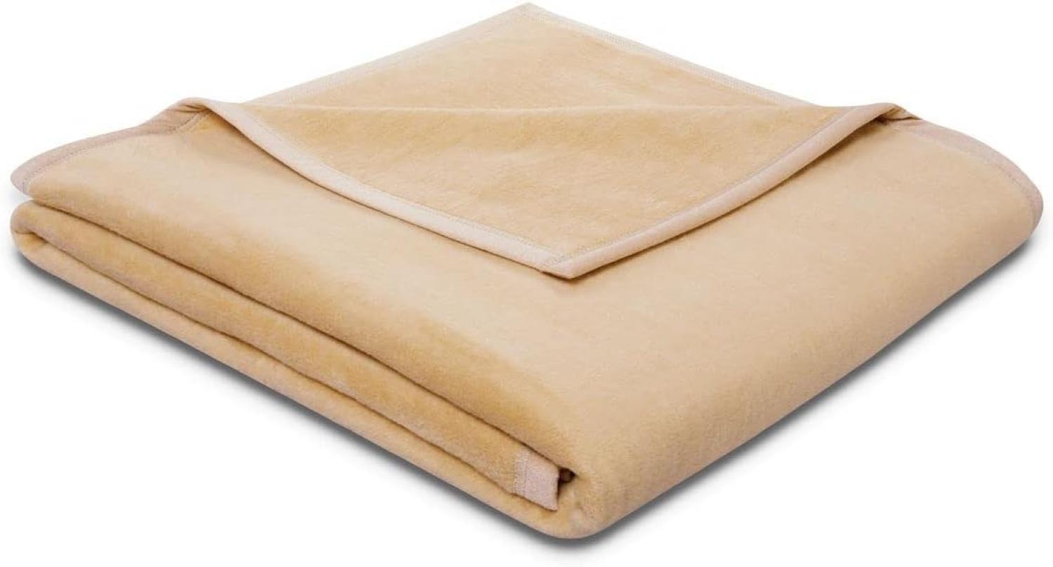 Biederlack Wohndecke Cotton Sense|150x200 cm| beige Bild 1