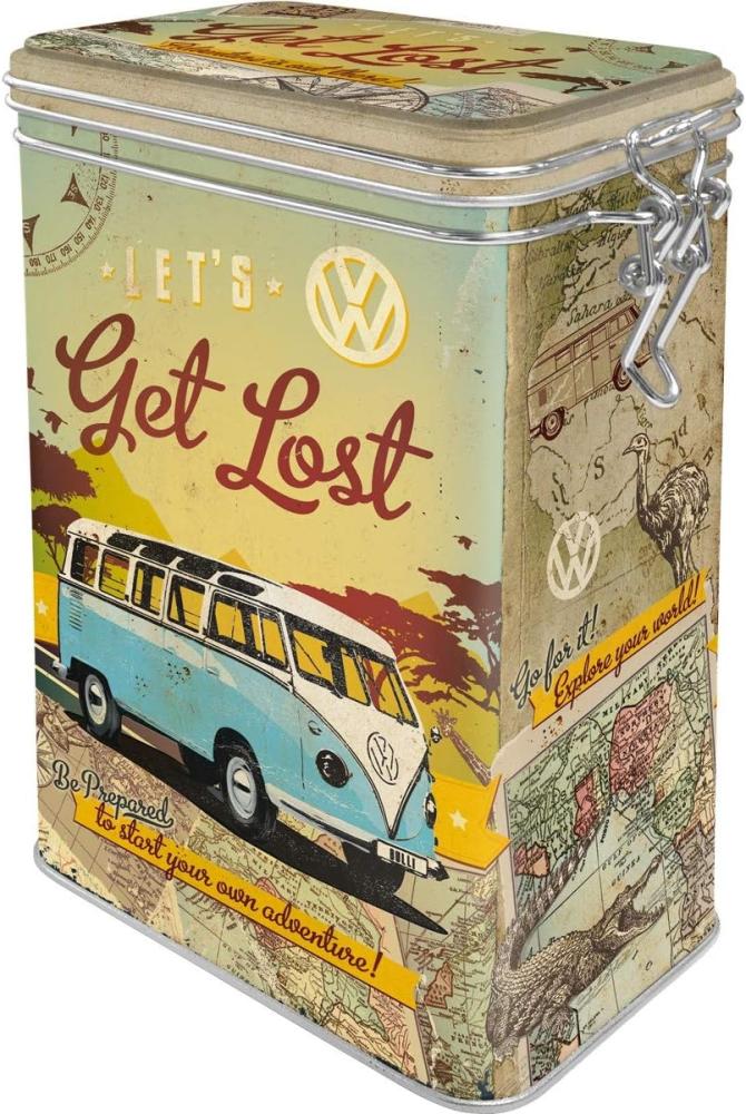 Nostalgic-Art Kaffeedose Aromadose - Volkswagen - VW Bulli - Let's Get Lost Bild 1