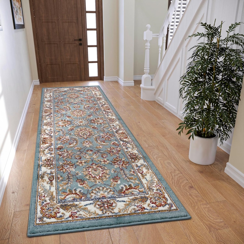 HANSE Home Teppich Reni, rechteckig, Höhe: 8 mm, Läufer, Orientalisch, Kurzflor, Wohnzimmer, Schlafzimmer, Esszimmer Bild 1