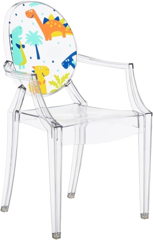 Kartell Loulou Ghost Kinderstuhl, Polykarbonat, transparent, 37 x 40 x 63 cm Bild 1