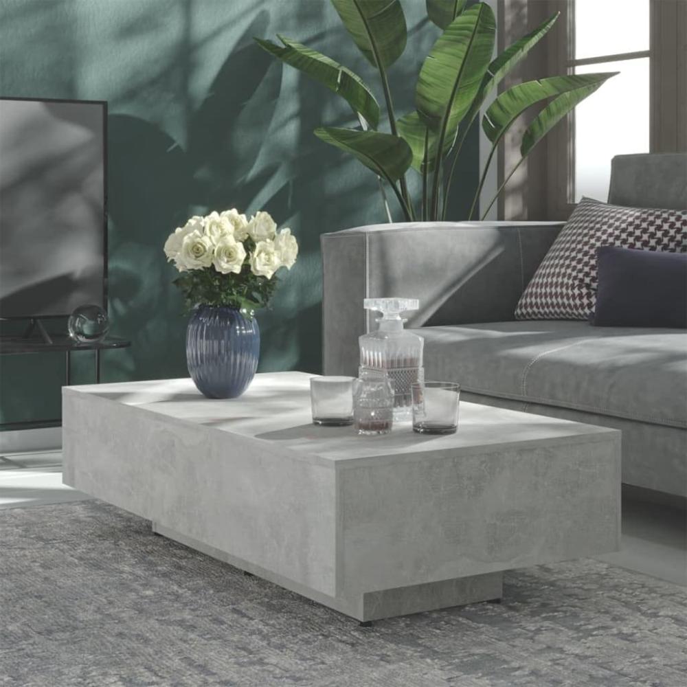 Couchtisch >Gübs-I< (B/H/T: 115 x 31 x 60 cm) in Betongrau - 115 x 31 x 60 cm (BxHxT) Bild 1