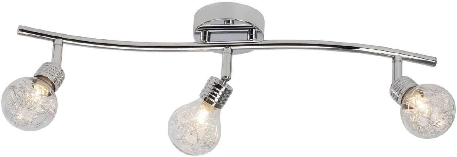 Brilliant Leuchten No. 21216-15 Spotrohr Bulb G9 3-flammig chrom Bild 1