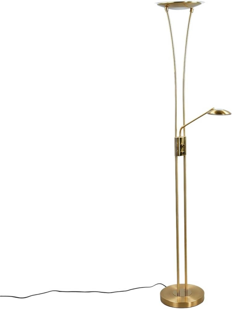 Lindby Stehlampe Eda, Enthalten, 1 x 20 W LED + 1 x 5,5 W LED, warmweiß Bild 1