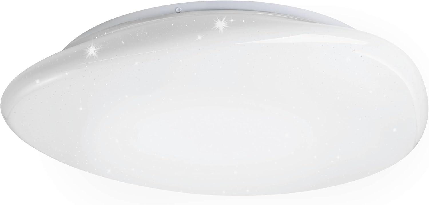 Eglo 900128 LED Deckenleuchte SILERAS-Z weiss H:6 Ø:43cm dimmbar 2700-6500K mit Connect-Z Funktion Bild 1