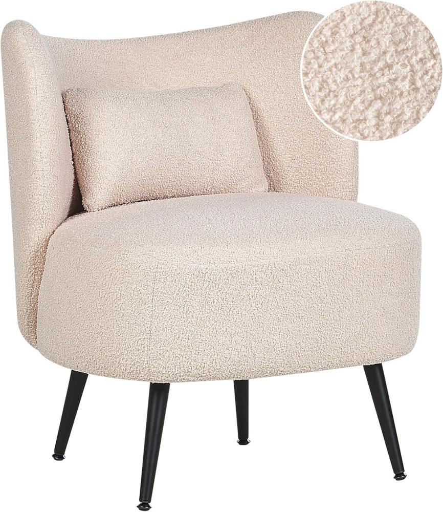 Sessel OTSBY Bouclé Beige Bild 1