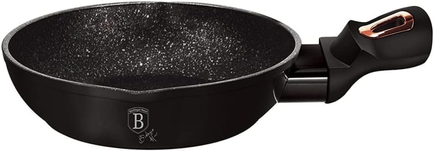 Berlinger Haus Mini-Granit-Bratpfanne, 16cm, Black Rose Bild 1