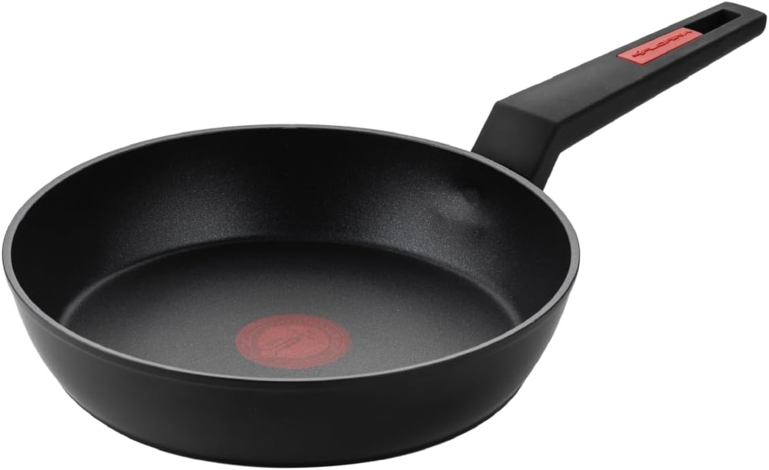 FLORINA Aluminium Bratpfanne Thermosensor 24 cm I Bratpfanne aus geschmiedetem Aluminium I Thermokontrollanzeige I Antihaftbeschichtung I Soft-Touch-Griff I Geeignet für alle Herdarten Bild 1