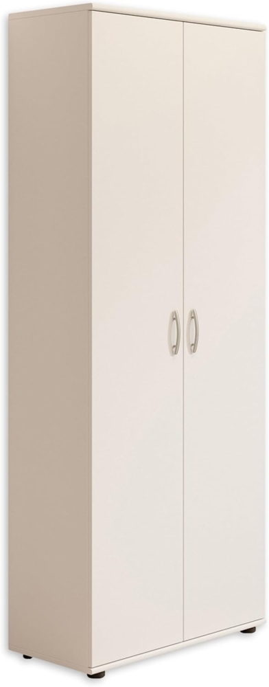Mehrzweckschrank Schuhschrank TALENT 2-türig weiß mit 5 Böden Bild 1