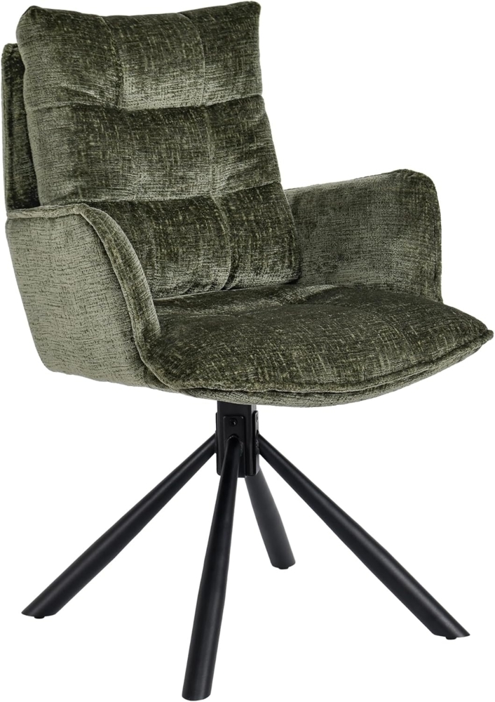 Duhome Esszimmerstuhl (8610A), 180° drehbar Rückstellfunktion, Automatische Rückstellfunktion Bild 1