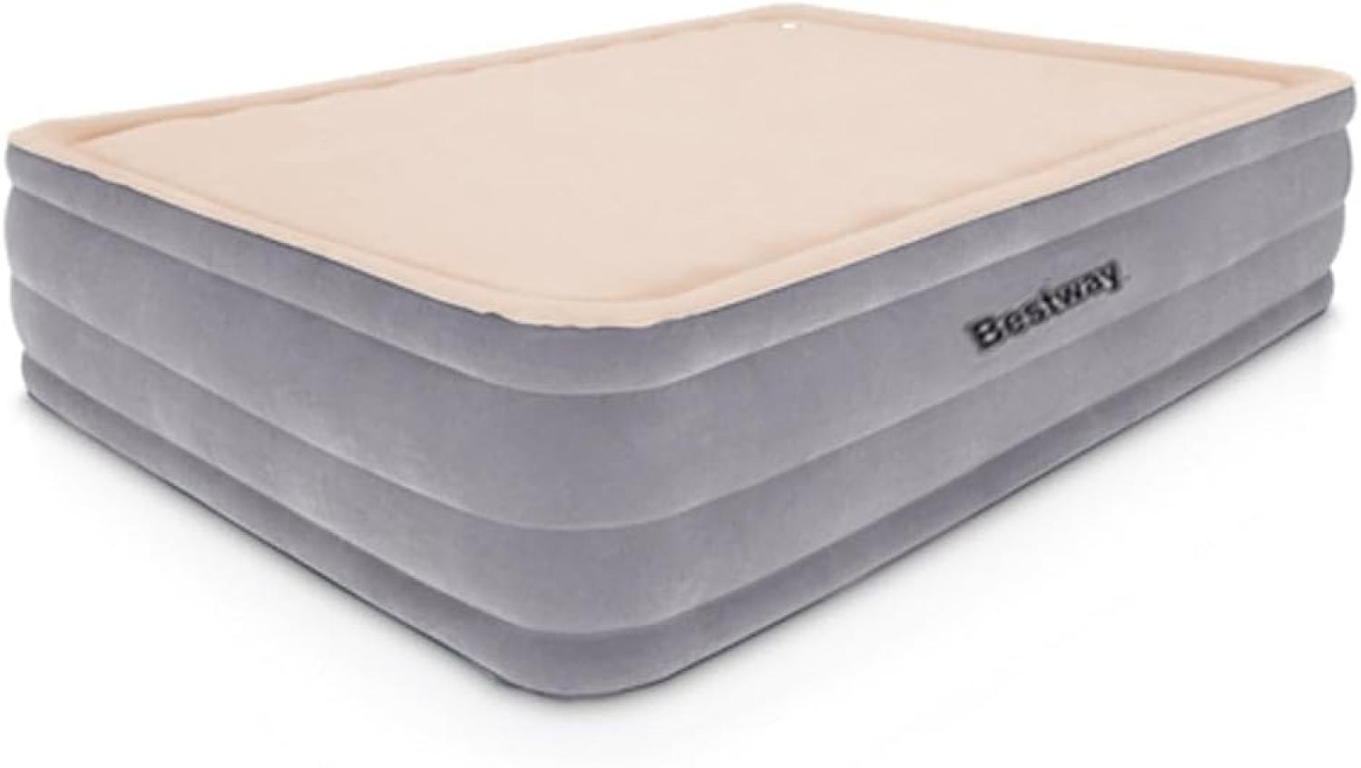 Bestway Tritech Luftbett Memory Foam" mit integrierter Elektropumpe Double 203 x 152 x 46 cm Bild 1