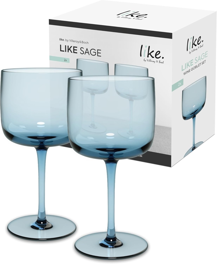 like. by Villeroy & Boch Like Glass Weinkelch 270 ml 2er Set Ice - DS Bild 1
