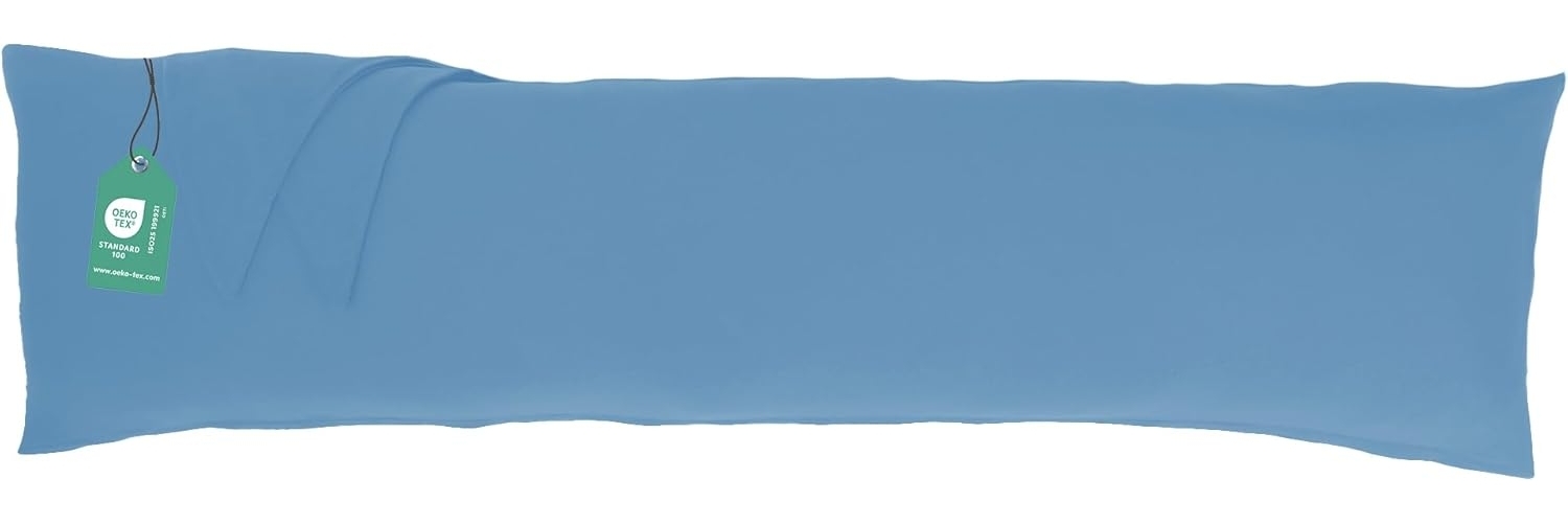 livessa Seitenschläferkissen mit bezug 40x145 cm - Schwangersschaftskissen - Schlafkissen, Kissen mit Bezug, Seitenschläferkissen : 100% Mikrofaser, Kissenbezug: 100% Baumwolle, Stillkissen mit Kissenbezug Bild 1