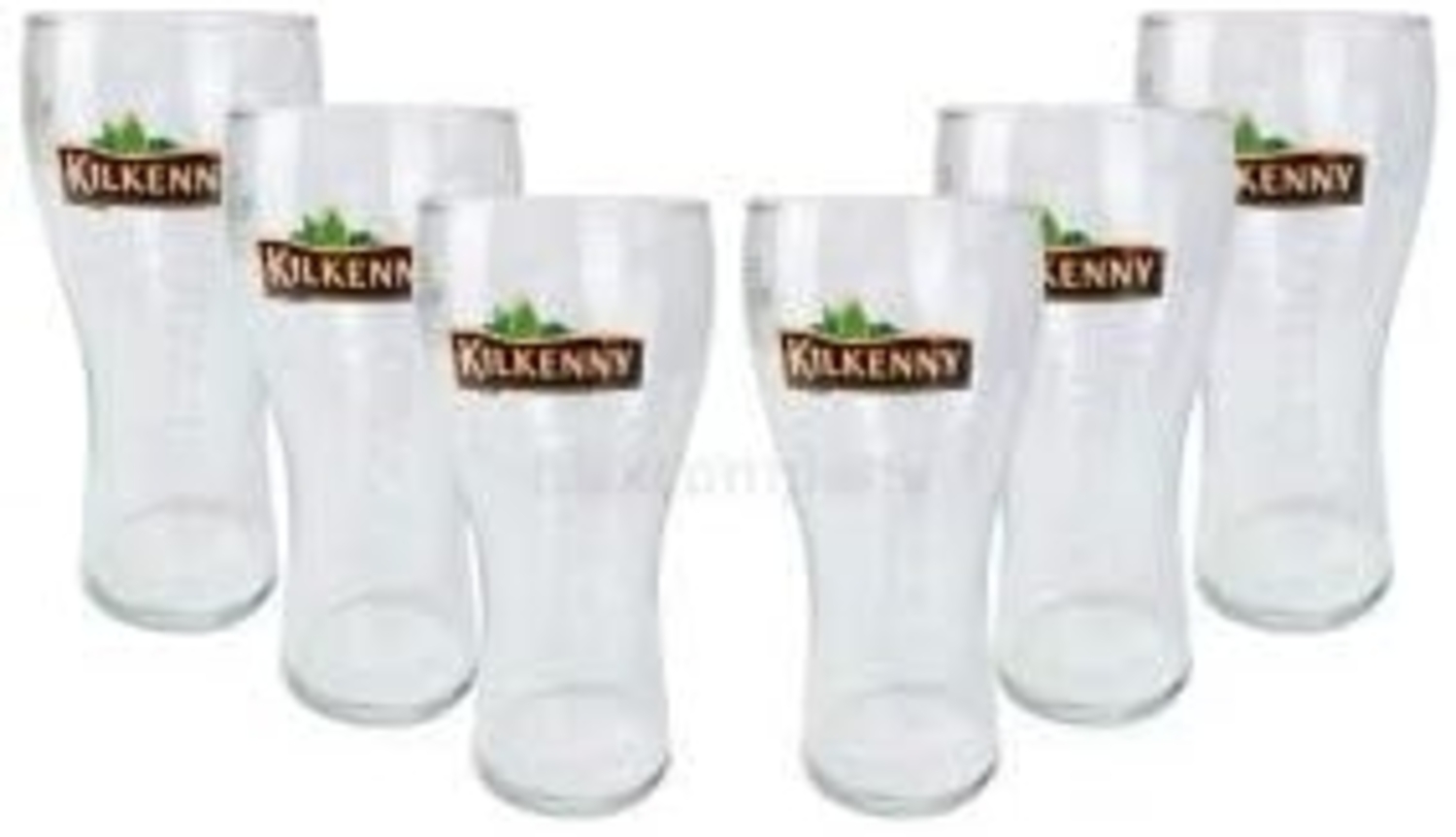 Kilkenny Bier Bierglas Glas GläserSet - 6x Biergläser 0,5l geeicht Bild 1