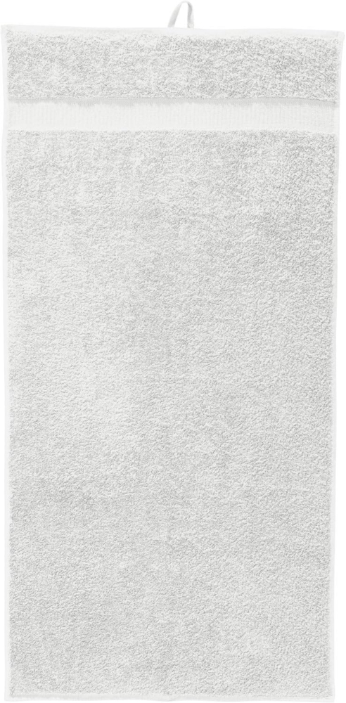 Cotonea Bio-Baumwolle Handtücher | Handtuch 50x100 cm | weiss Bild 1