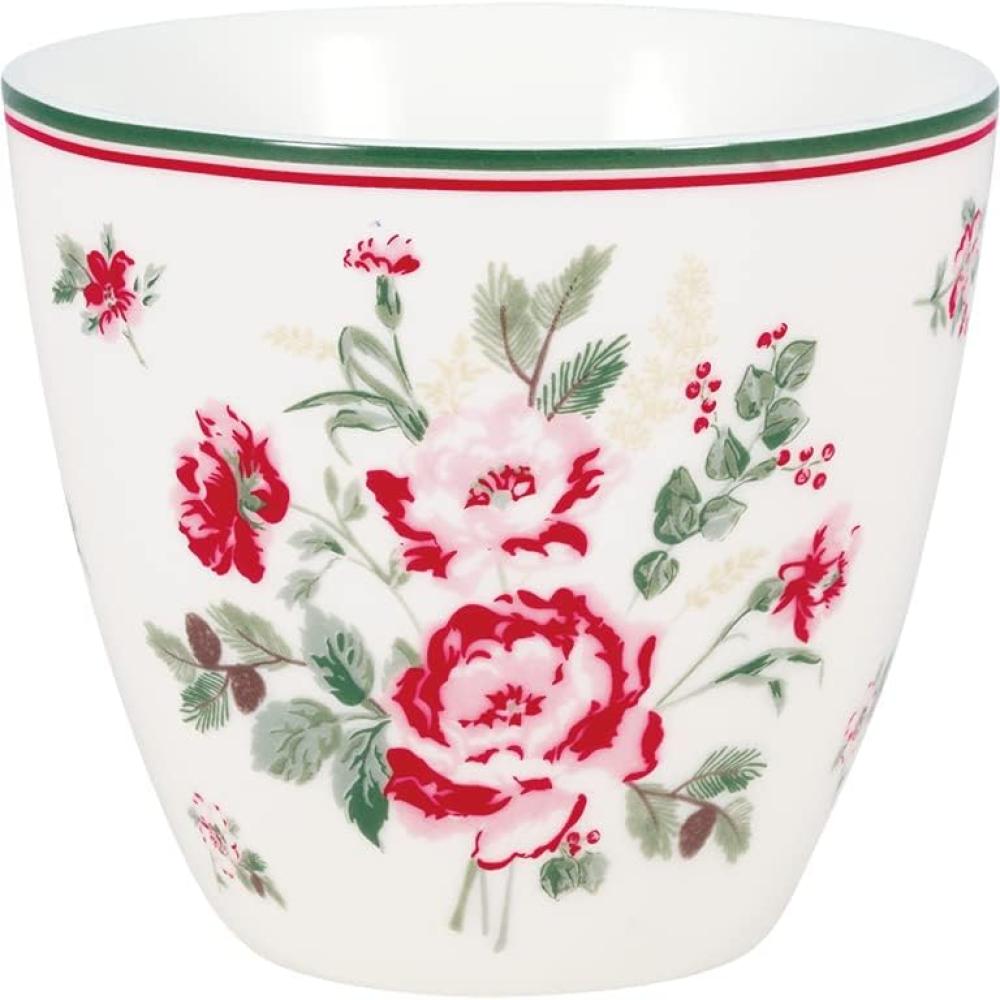 Greengate Leonora Latte cup white 0,35l Bild 1