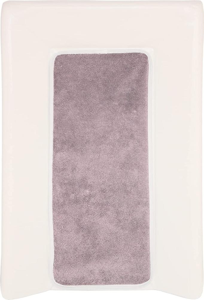 Babycalin 'Luxus' Wickelauflage Ecru, inkl. Handtuch taupe Bild 1
