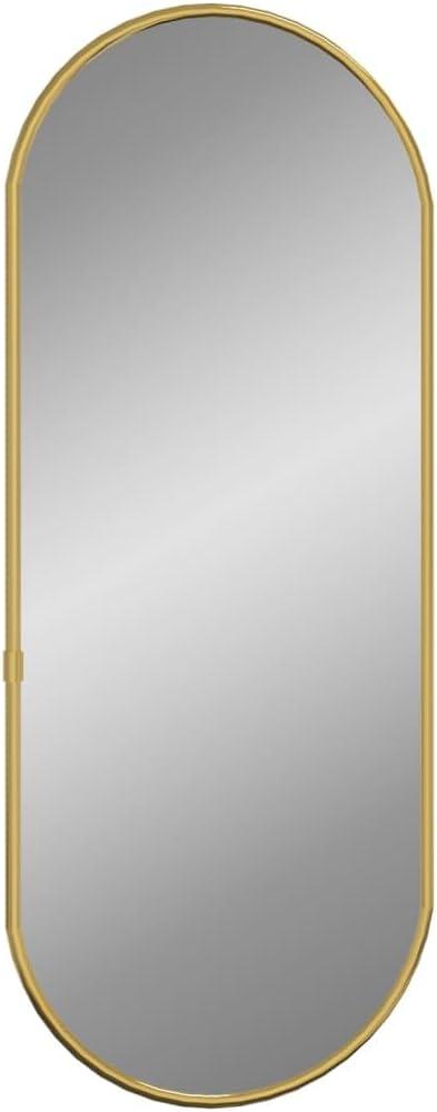 Wandspiegel Golden 60x25 cm Oval Bild 1