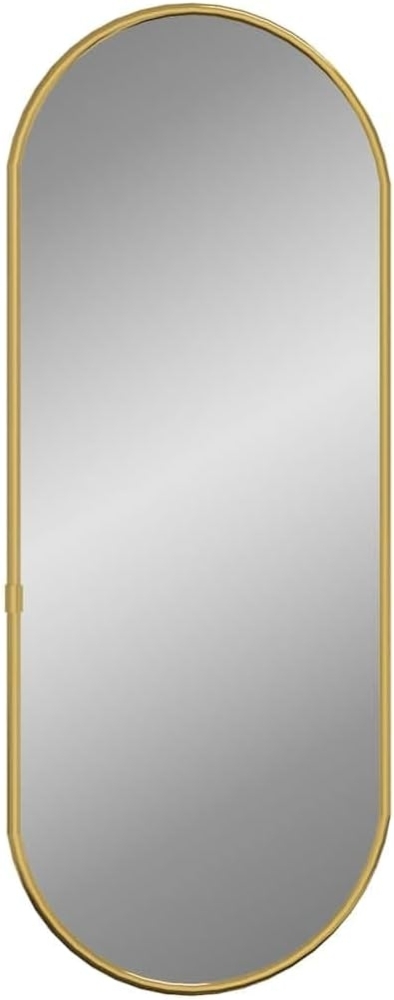 vidaXL Wandspiegel Golden 60x25 cm Oval 348197 Bild 1