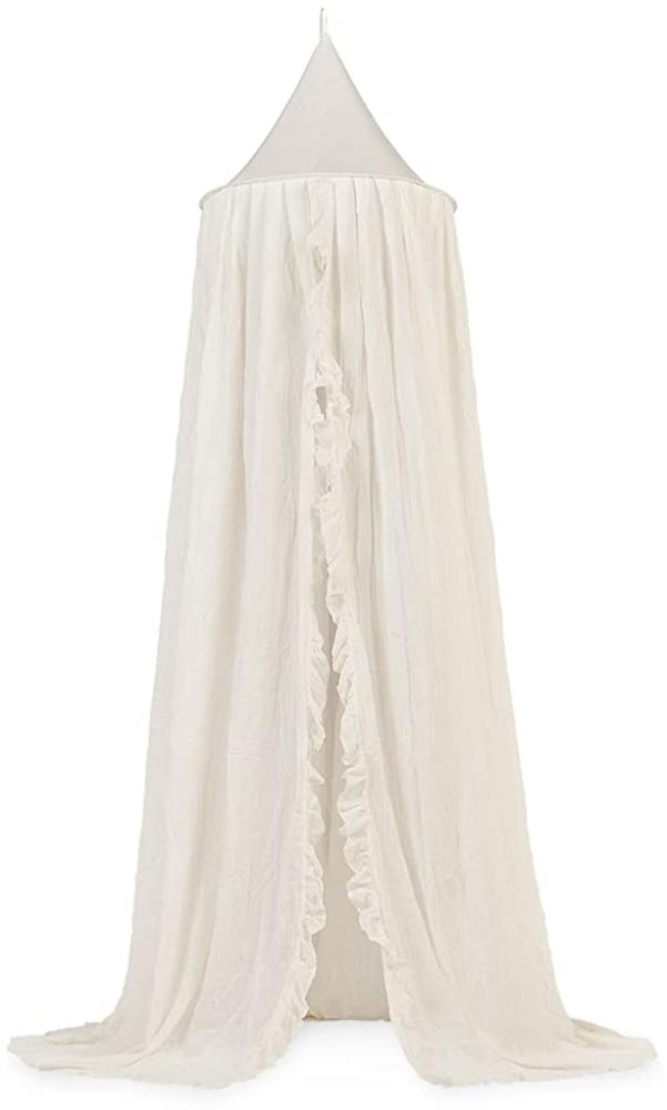 Jollein Vintage Baldachin Ruffle Ivory Weiß off white Bild 1