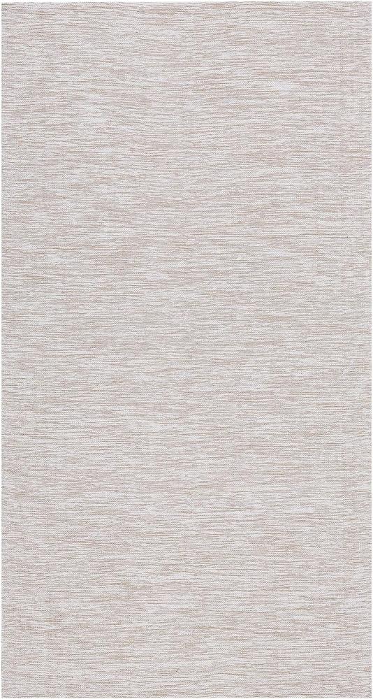 Teppich beige 80 x 150 cm Kurzflor DERINCE Bild 1