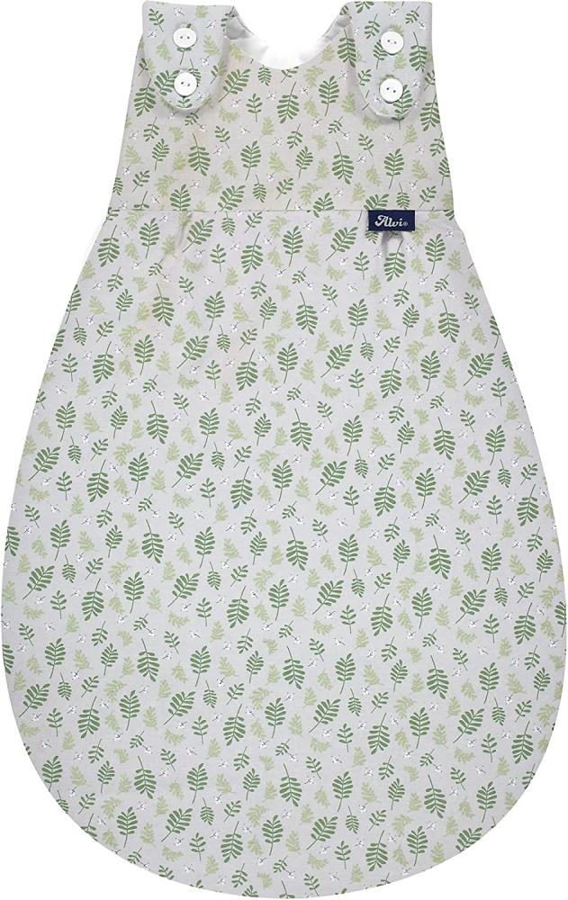 Alvi Baby-Mäxchen Außensack Organic Drifting Leaves 50/56 Bild 1