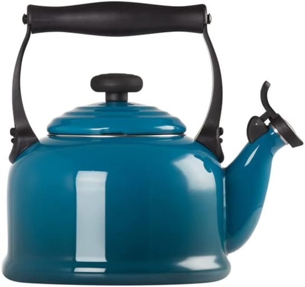 Le Creuset Wasserkessel Tradition Deep Teal Bild 1