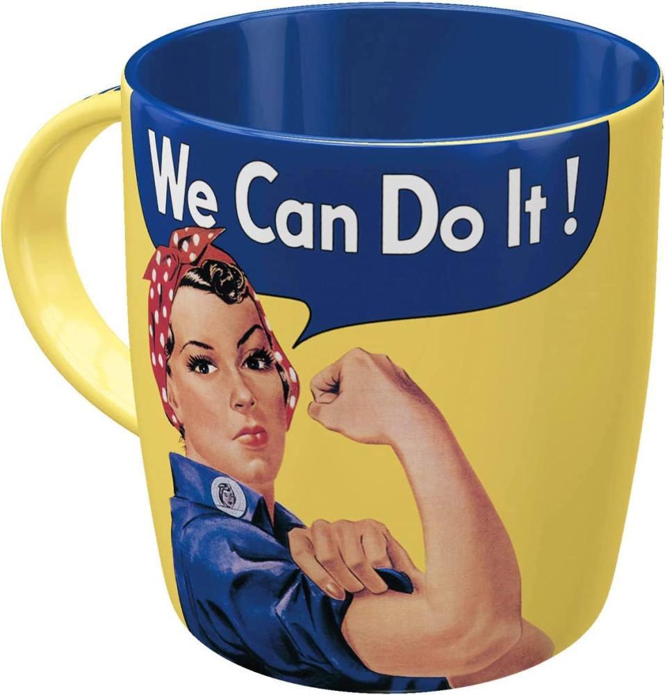 Nostalgic-Art - Kaffeetasse - USA - We can do it Bild 1