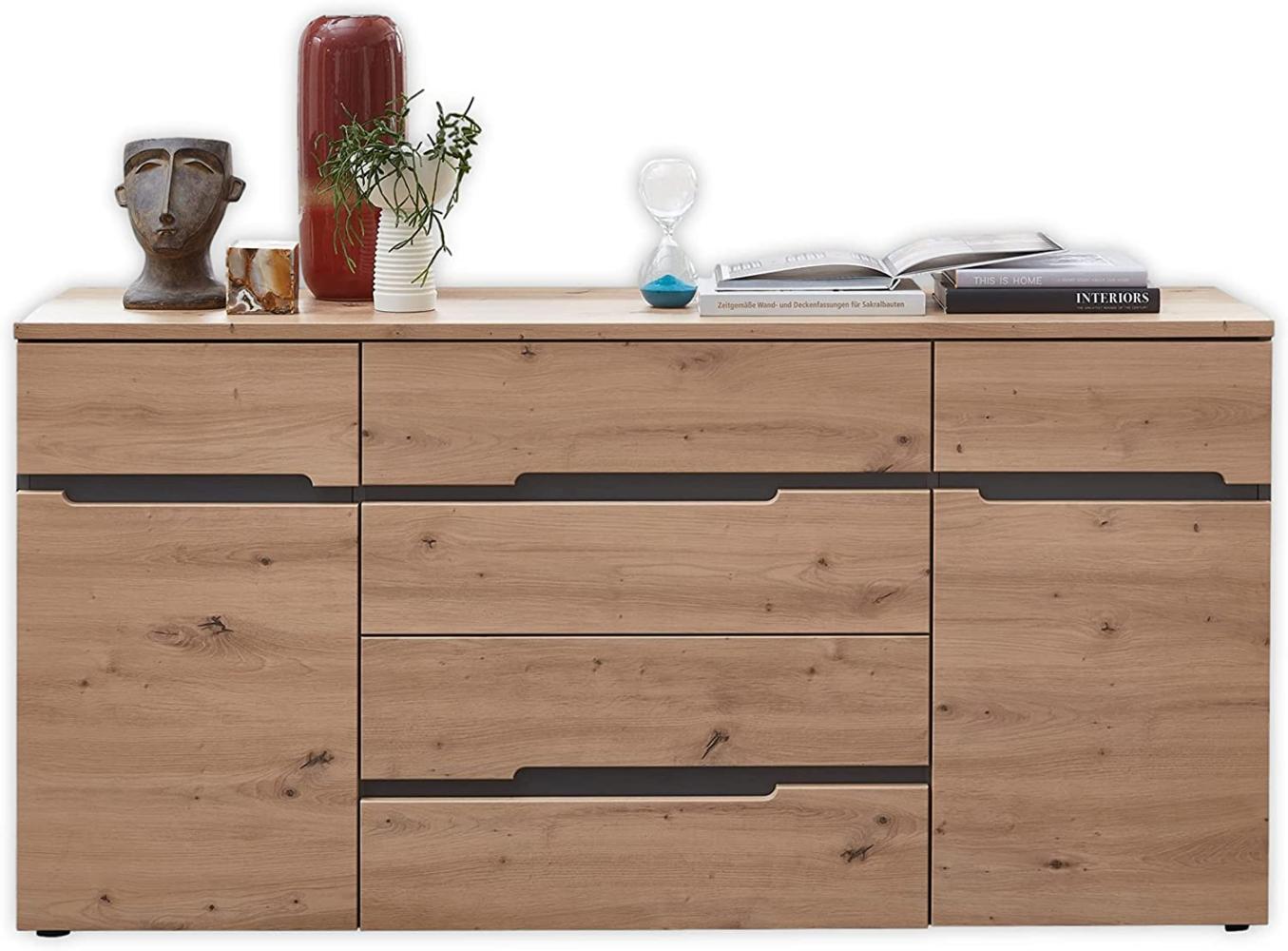 Sideboard MEMPHIS, MDF Artisan Eiche Nb. Bild 1