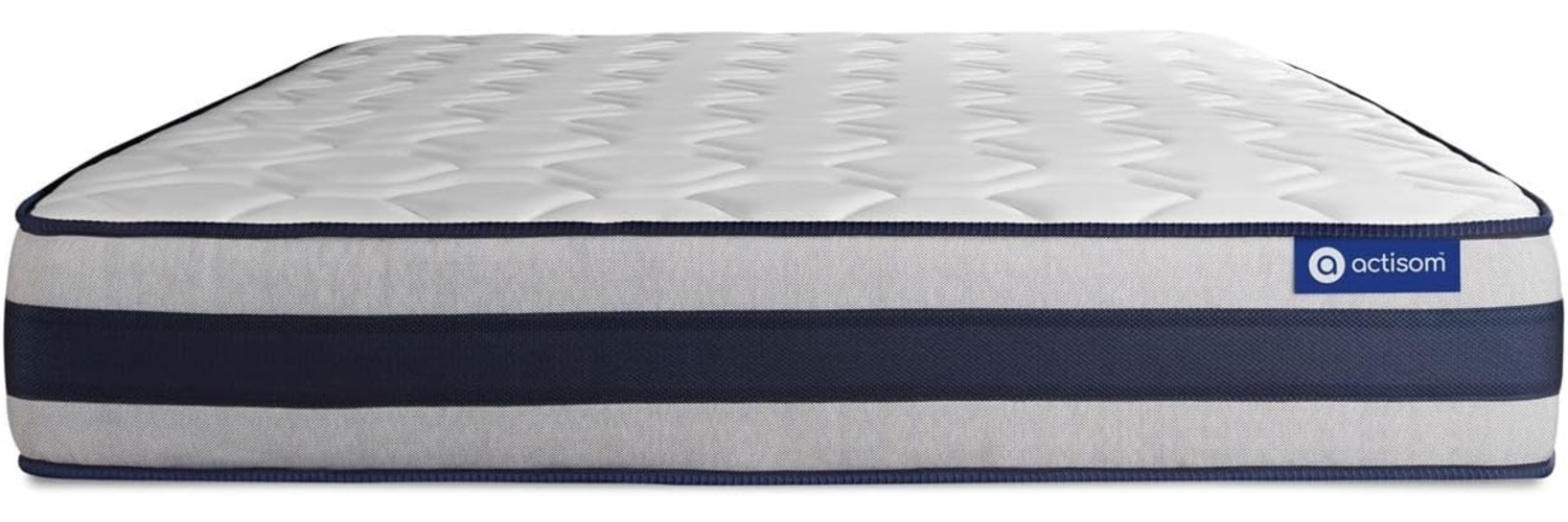 Actiflex ergo matratze 140x210 cm, Taschenfederkern und Memory-Schaum, Härtegrad 4, Höhe :24 cm, 5 Komfortzonen Bild 1
