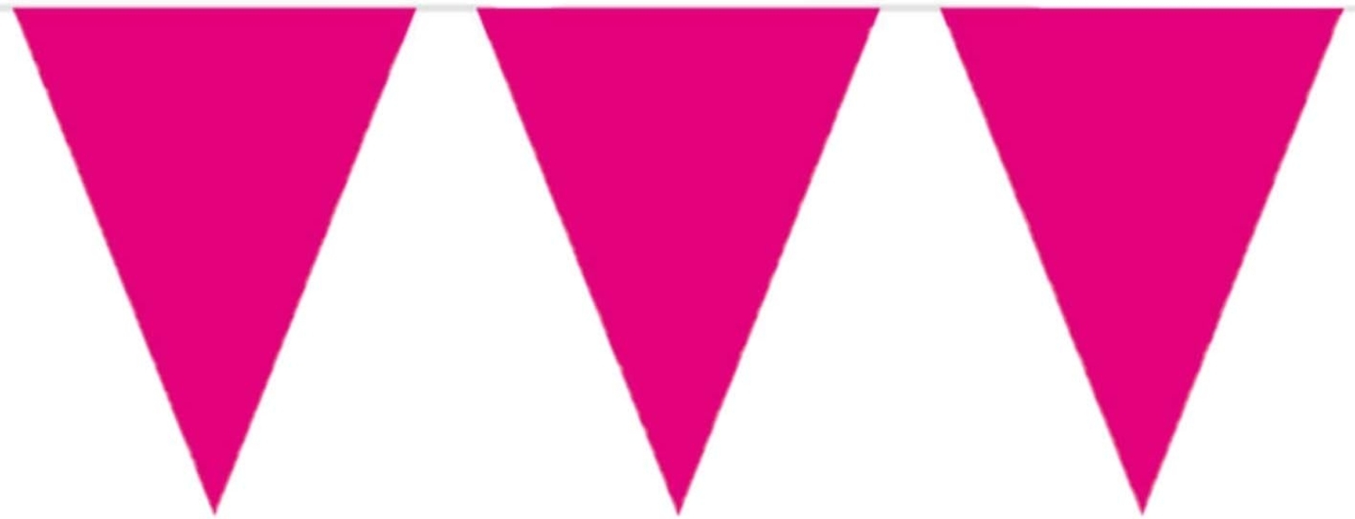 Wimpelkette pink Bild 1