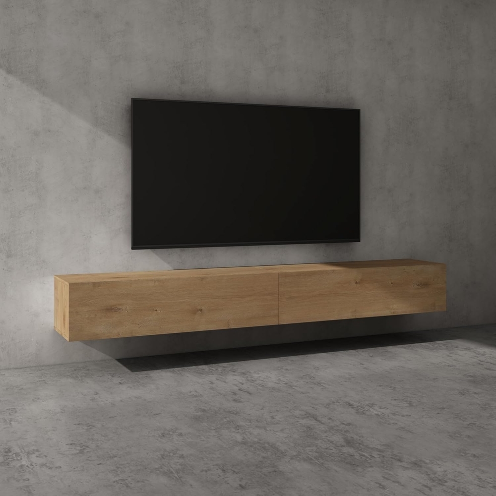 doporro Lowboard TV Schrank Wohnzimmer Fernsehtisch TV-Tisch Modern TV-Lowboard F02 Bild 1