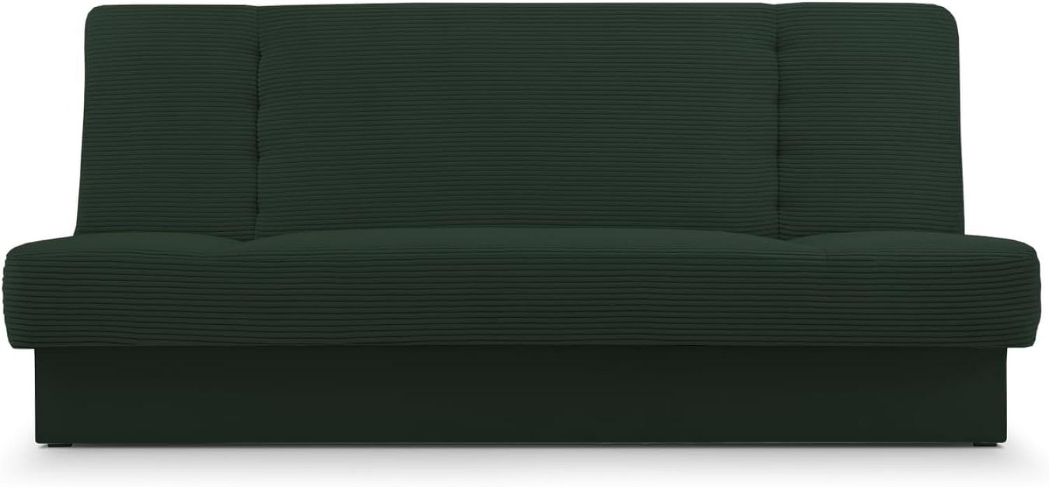 MOEBLO Schlafsofa CYPRUS NEW, Sofa Kippsofa Klappsofa Clic-Clack Couch für Wohnzimmer Federkern Sofagarnitur Polstersofa Cordstoff, mit Schlaffunktion und Bettkasten, - (BxHxT): 192x85x92cm Bild 1