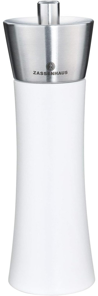 Zassenhaus - Salzmühle Augsburg 18cm Buche weiß matt 025194 Bild 1