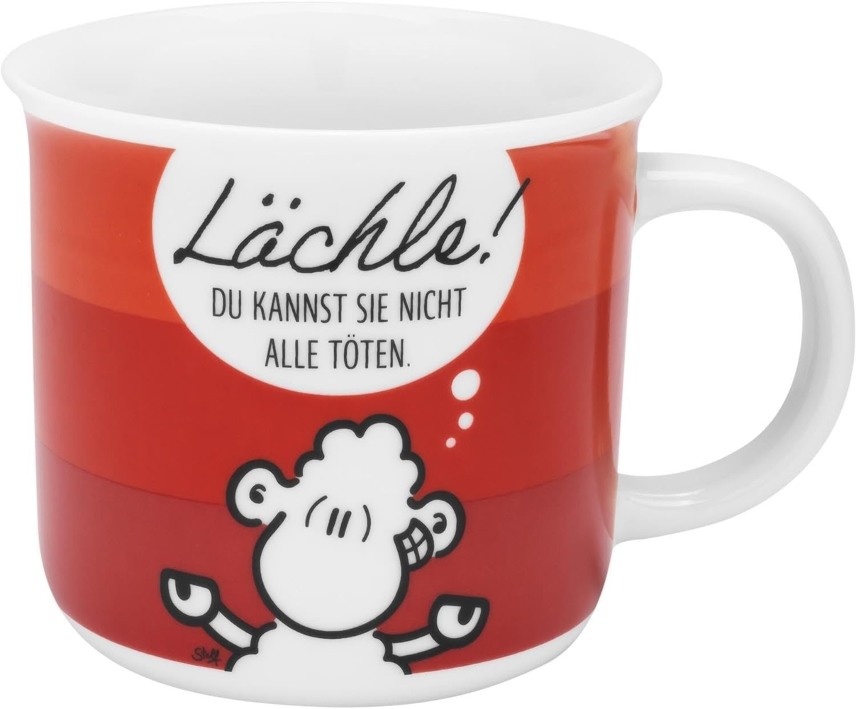 Sheepworld Tasse Tasse in Geschenkbox Motiv Lächle Bild 1