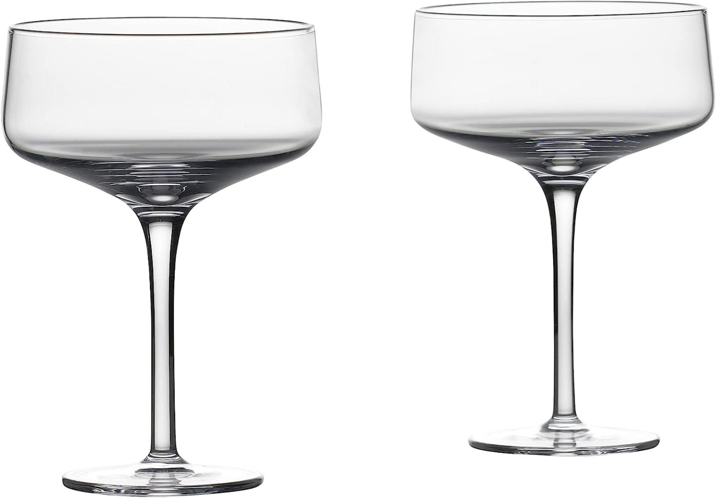 Zone Denmark Coupe / Cocktail Glas Rocks, 2er Set, Cocktailglas, Schaumweinglas, Glas, Kristallglas, H 13. 5 cm, 10600 Bild 1