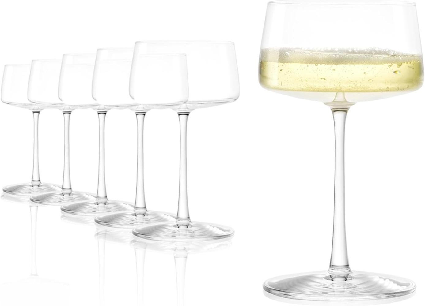 Stölzle Sektglas Stölzle Lausitz Power Champagnerschale 6er Set, Glas Bild 1