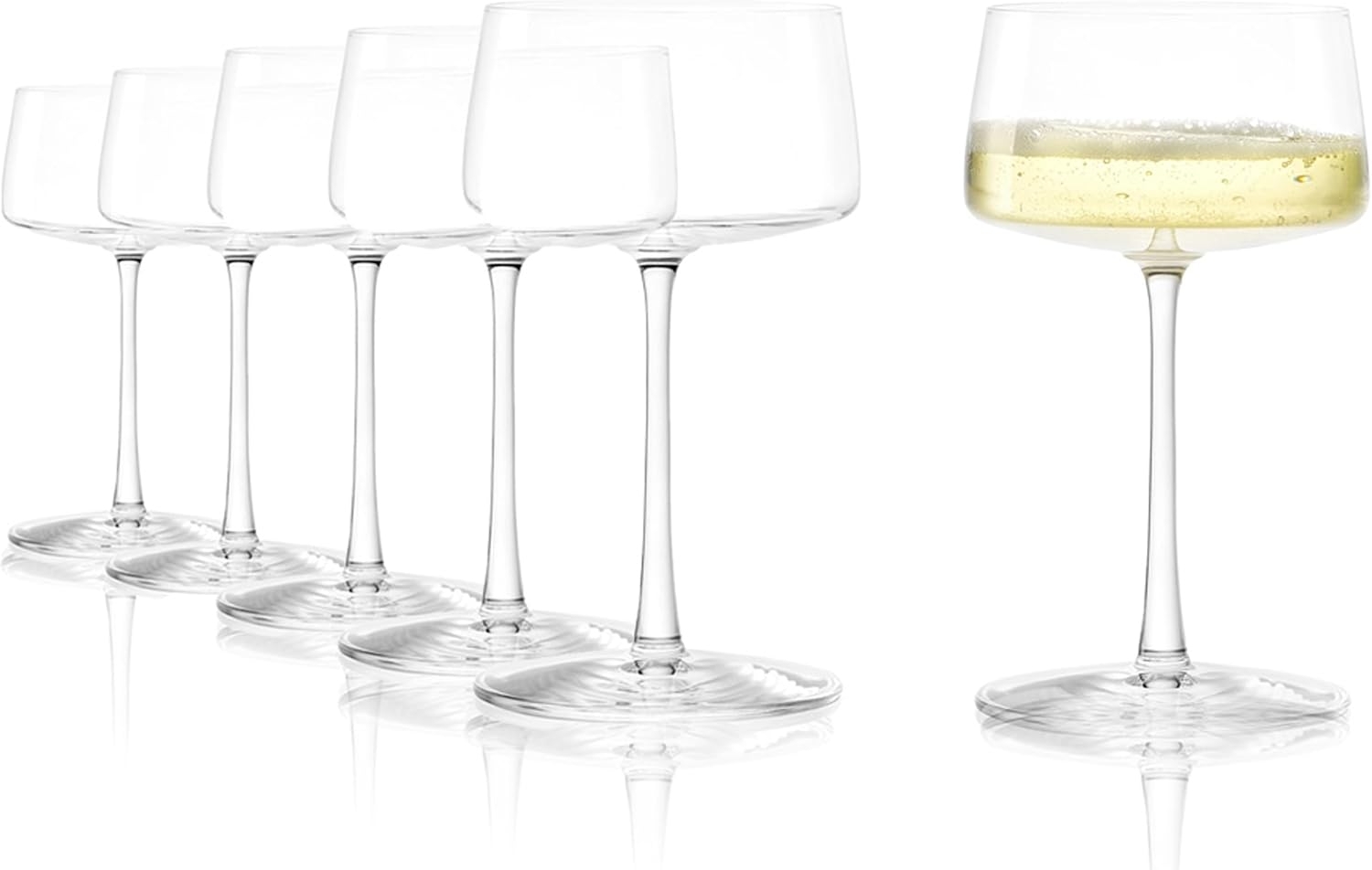 Stölzle Sektglas Stölzle Lausitz Power Champagnerschale 6er Set, Glas Bild 1