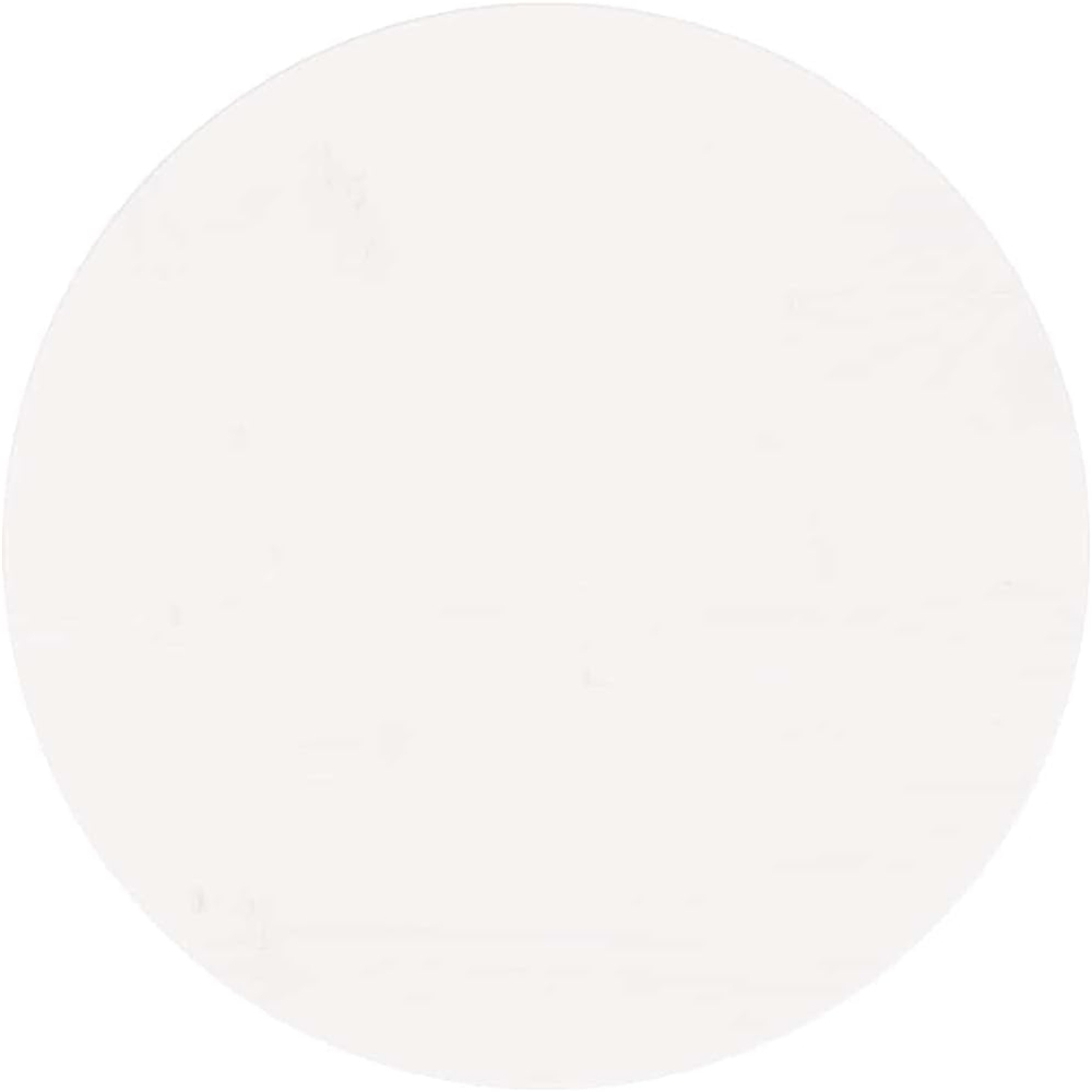 vidaXL Tischplatte Rund Weiß Ø50x3 cm Massivholz Kiefer 833662 Bild 1