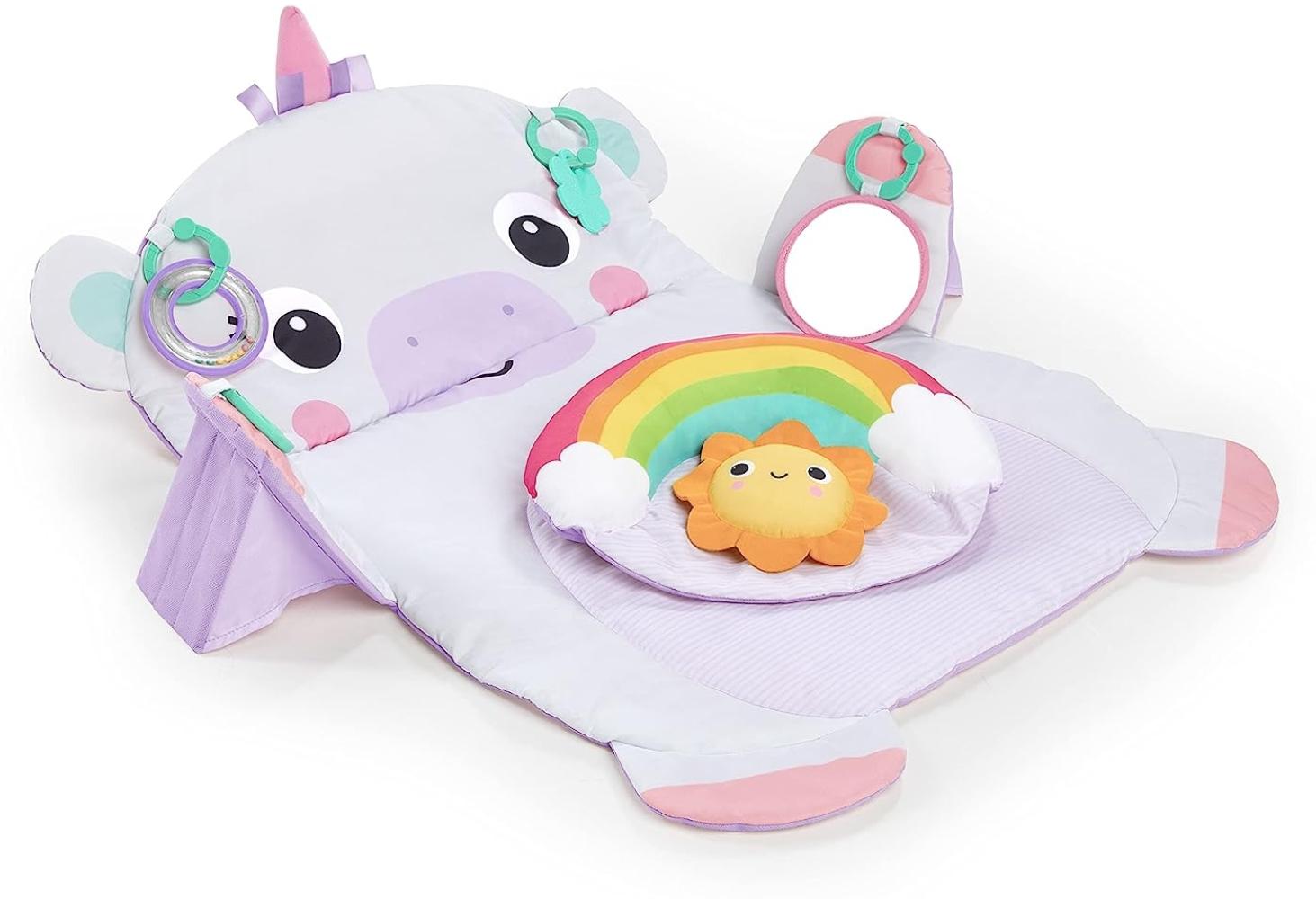 Bright Starts Tummy Time Prop & Play™ Einhorn Aktivitätsmatte Bild 1