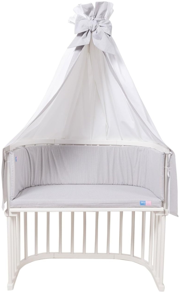 Robert Osswald 1.2.1.1.2.2.1-K05-14 Bezaubernder Himmel Petita - für Wiege und Beistellbett, rosa Bild 1