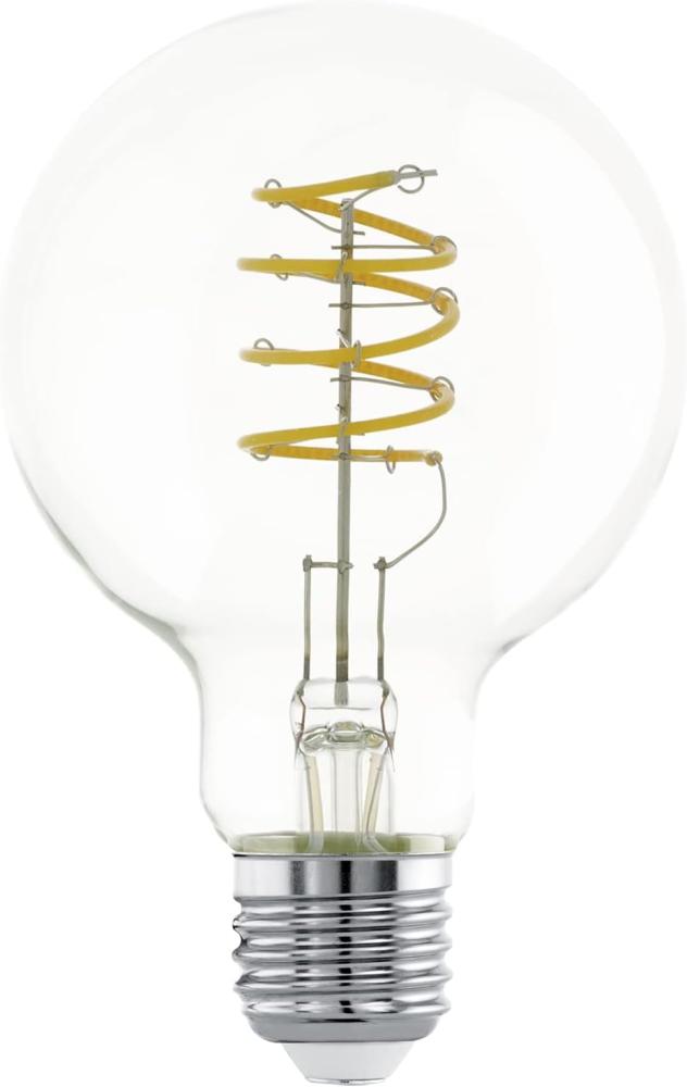 Eglo 110072 LED Filament Leuchtmittel E27 Spiral L:12. 6cm Ø:8cm 2700K Bild 1