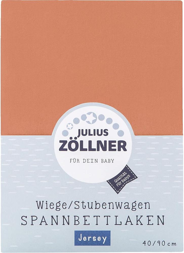 Julius Zöllner Spannbetttuch Jersey 90x40 Jersey terra Bild 1