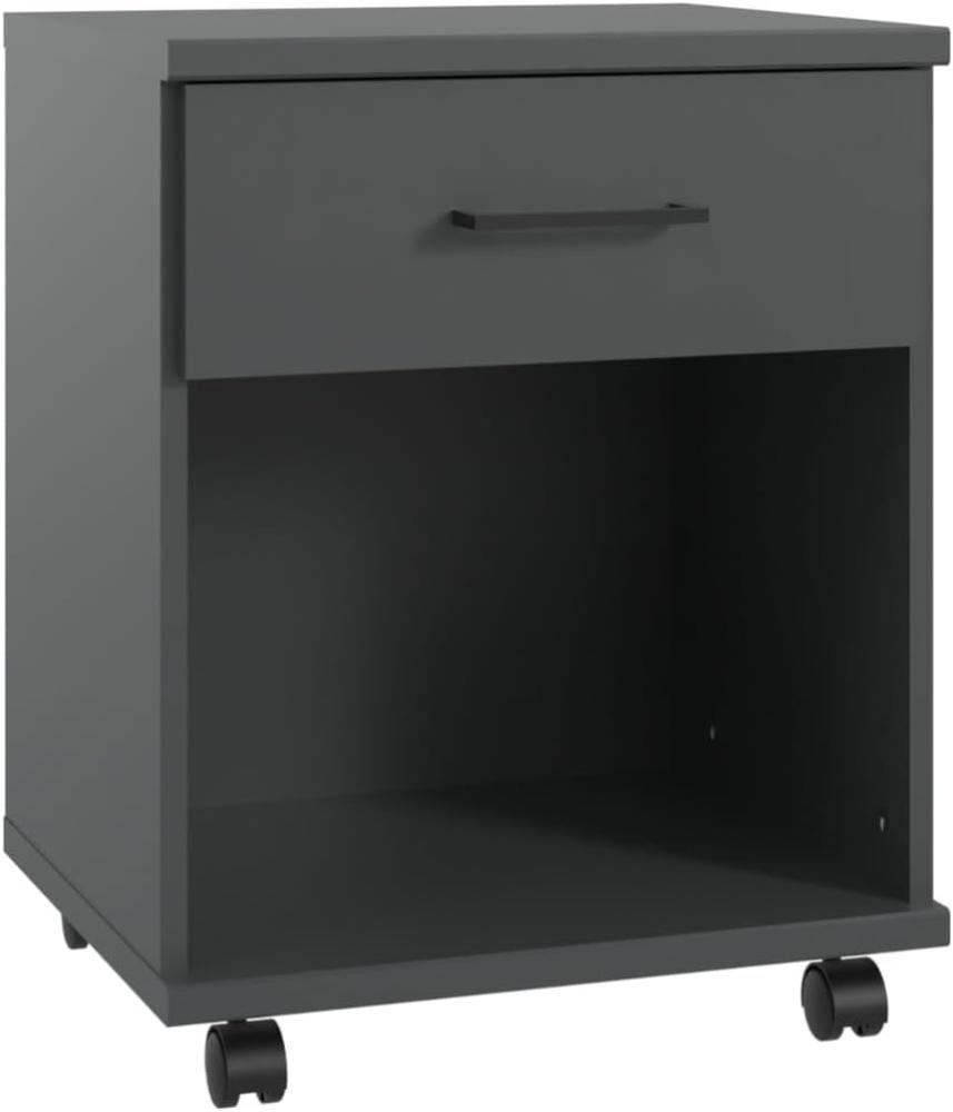 Rollcontainer >HOME DESK< in Graphit - 46x58x40cm (BxHxT) Bild 1